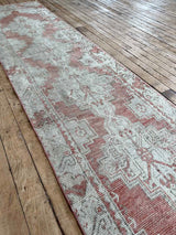 vintage Turkish runner rug at Woven Kin Home sustainable home decor
