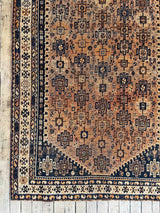 Vintage Persian Area Rug Sustainable Luxury Home Decor