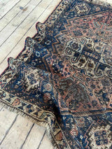 Vintage Persian Area Rug Sustainable Luxury Home Decor