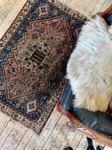 Vintage Persian Area Rug Sustainable Luxury Home Decor