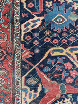 Vintage Persian Area Rug Sustainable Luxury Home Decor