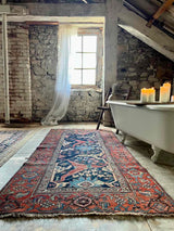 Vintage Persian Area Rug Sustainable Luxury Home Decor