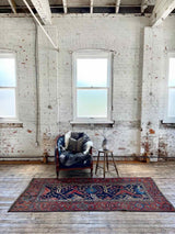 Vintage Persian Area Rug Sustainable Luxury Home Decor