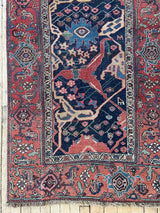 Vintage Persian Area Rug Sustainable Luxury Home Decor