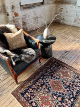 Vintage Persian Area Rug Sustainable Luxury Home Decor