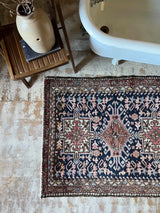 Vintage Persian Area Rug Sustainable Luxury Home Decor