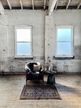 Vintage Persian Area Rug Sustainable Luxury Home Decor