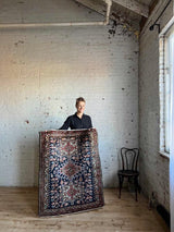 Vintage Persian Area Rug Sustainable Luxury Home Decor