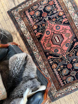 Vintage Persian Area Rug Sustainable Luxury Home Decor