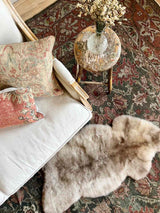Organic Sheepskin Rug at Woven Kin Home Sustainable Home Decor