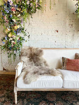 Organic Sheepskin Rug at Woven Kin Home Sustainable Home Decor