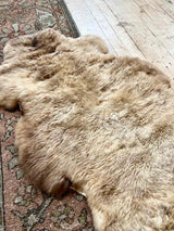 Organic Sheepskin Rug at Woven Kin Home Sustainable Home Decor