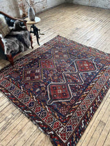 Vintage Persian Area Rug Sustainable Luxury Home Decor