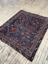 Vintage Persian Area Rug Sustainable Luxury Home Decor