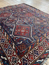 Vintage Persian Area Rug Sustainable Luxury Home Decor