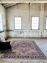 Vintage Persian Area Rug Sustainable Luxury Home Decor