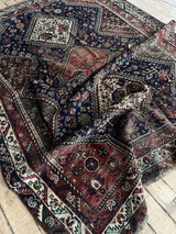 Antique Persian Area Rug Sustainable Luxury Home Decor