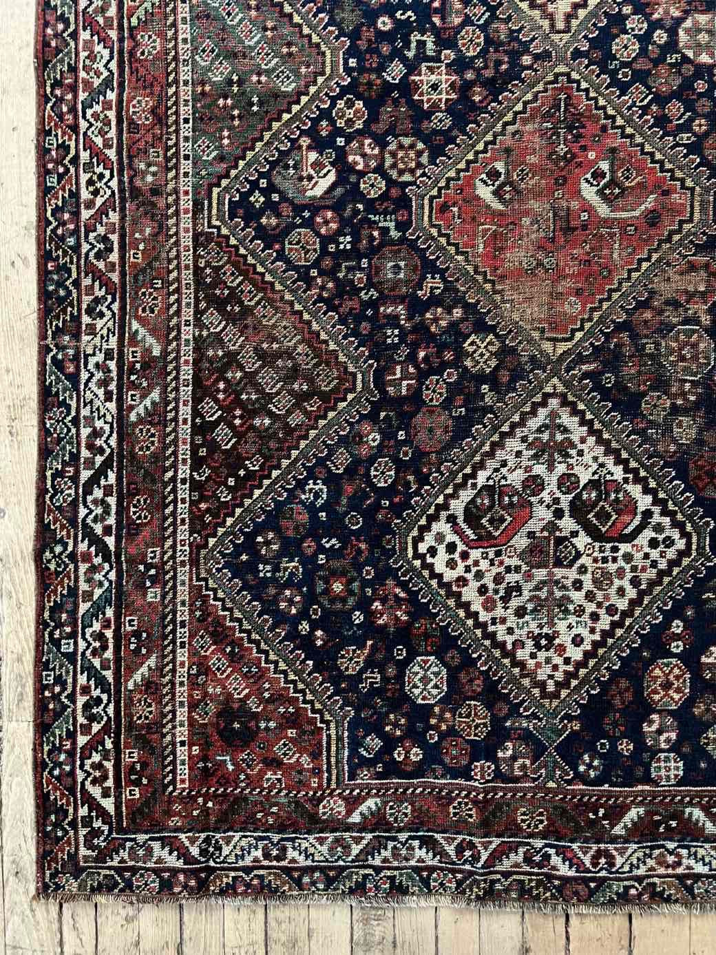 Vintage Persian area rug Woven Kin Home