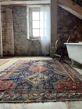 Antique Persian Area Rug Sustainable Luxury Home Decor