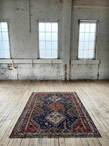 Antique Persian Area Rug Sustainable Luxury Home Decor