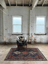 Antique Persian Area Rug Sustainable Luxury Home Decor