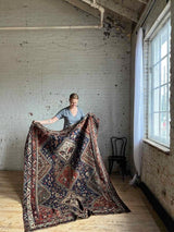 Antique Persian Area Rug Sustainable Luxury Home Decor