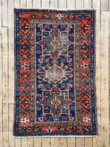 antique Persian rug at Woven Kin Home sustainable home decor