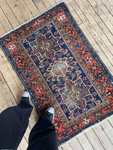 antique Persian rug at Woven Kin Home sustainable home decor