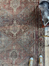 Vintage Persian Area Rug Sustainable Luxury Home Decor
