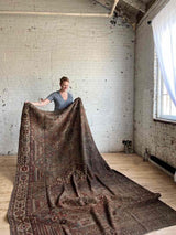 Vintage Persian Area Rug Sustainable Luxury Home Decor