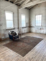 Vintage Persian Area Rug Sustainable Luxury Home Decor