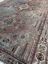 Vintage Persian Area Rug Sustainable Luxury Home Decor