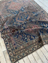 Antique Persian Area Rug Sustainable Luxury Home Decor