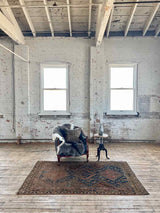 Antique Persian Area Rug Sustainable Luxury Home Decor