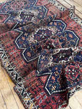 Vintage Persian Area Rug Sustainable Luxury Home Decor