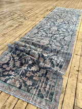 vintage Persian runner rug sustainable home decor at Woven Kin Home