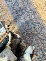 vintage Persian runner rug sustainable home decor at Woven Kin Home