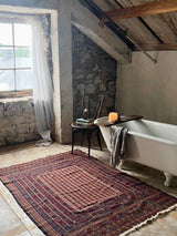 Vintage Persian Area Rug Sustainable Luxury Home Decor