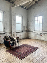 Vintage Persian Area Rug Sustainable Luxury Home Decor