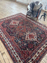 Antique Persian Area Rug Sustainable Luxury Home Decor