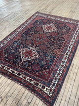 Antique Persian Area Rug Sustainable Luxury Home Decor