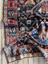 Vintage Persian Area Rug Sustainable Luxury Home Decor