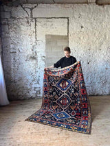 Vintage Persian Area Rug Sustainable Luxury Home Decor