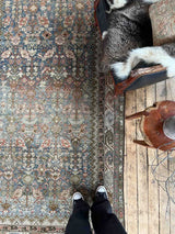 Vintage Persian Area Rug Sustainable Luxury Home Decor