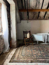 Vintage Persian Area Rug Sustainable Luxury Home Decor