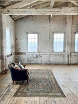 Vintage Persian Area Rug Sustainable Luxury Home Decor