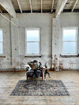 Vintage Persian Area Rug Sustainable Luxury Home Decor