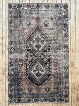 Vintage Persian Area Rug Sustainable Luxury Home Decor