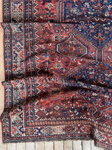 Vintage Persian Area Rug Sustainable Luxury Home Decor