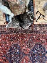 Vintage Persian Area Rug Sustainable Luxury Home Decor